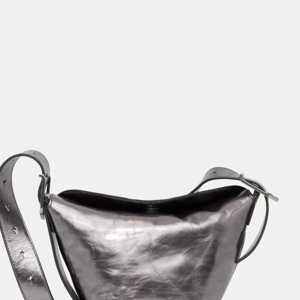 Δερμάτινη τσάντα ZADIG&VOLTAIRE BABY JANE VINTAGE METAL