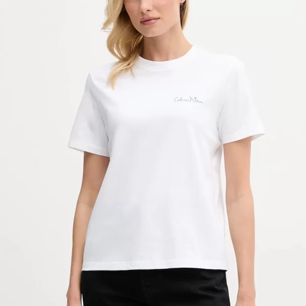 Βαμβακερό μπλουζάκι Calvin Klein Jeans