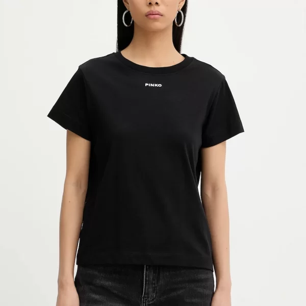 Βαμβακερό μπλουζάκι Pinko