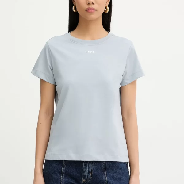 Βαμβακερό μπλουζάκι Pinko