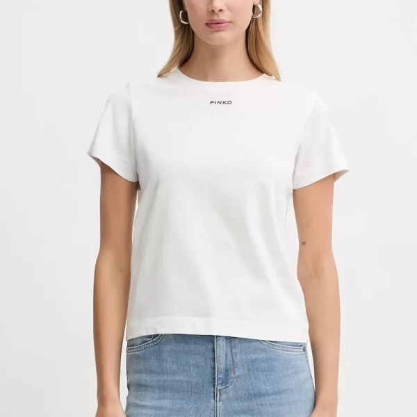 Βαμβακερό μπλουζάκι Pinko