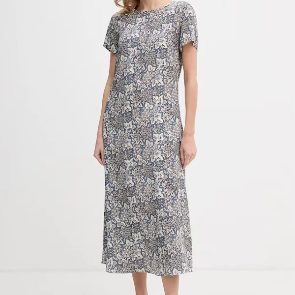 Μεταξωτό φόρεμα Weekend Max Mara CRESPO