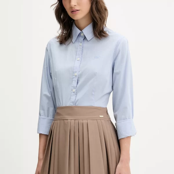 guess jeans Βαμβακερό πουκάμισο Guess Jeans