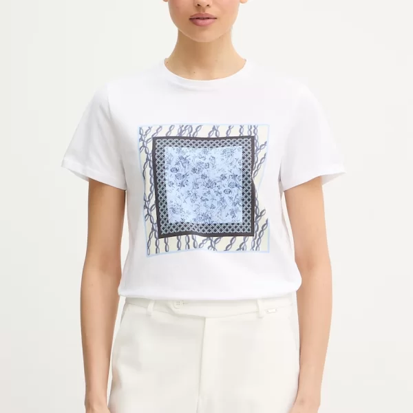 Βαμβακερό μπλουζάκι Marella Emme by Marella