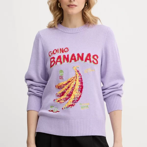 FARM RIO Πουλόβερ με προσθήκη μαλλιού Farm Rio