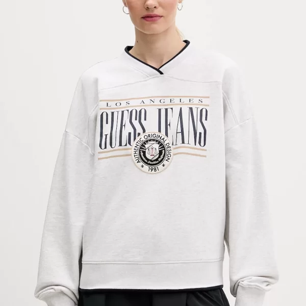 Βαμβακερή μπλούζα Guess Jeans