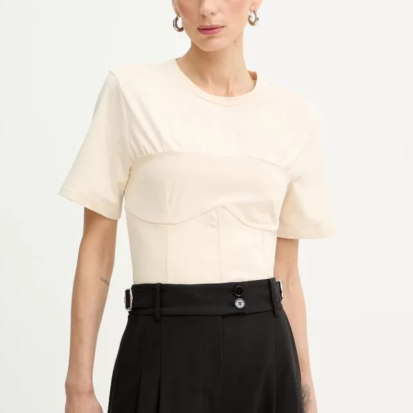 Βαμβακερό μπλουζάκι Patrizia Pepe