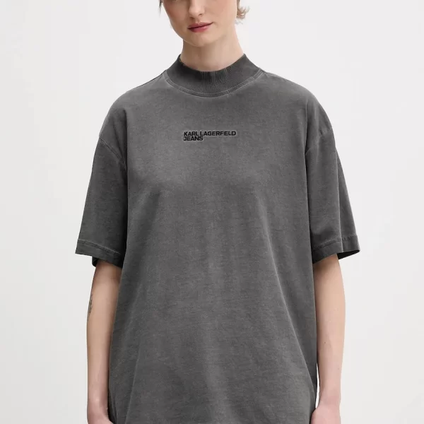 Βαμβακερό μπλουζάκι Karl Lagerfeld Jeans