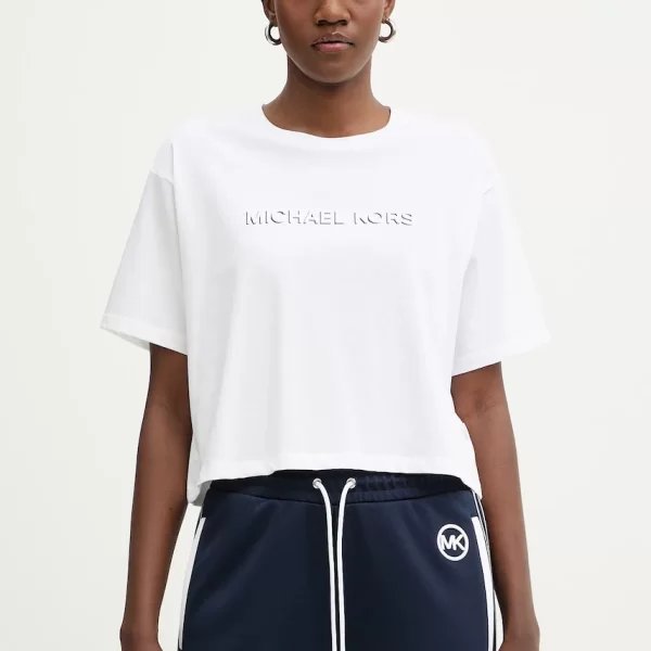 Michael Michael Kors Βαμβακερό μπλουζάκι MICHAEL Michael Kors