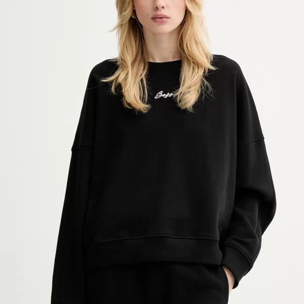 Βαμβακερή μπλούζα BOSS Orange C Ever