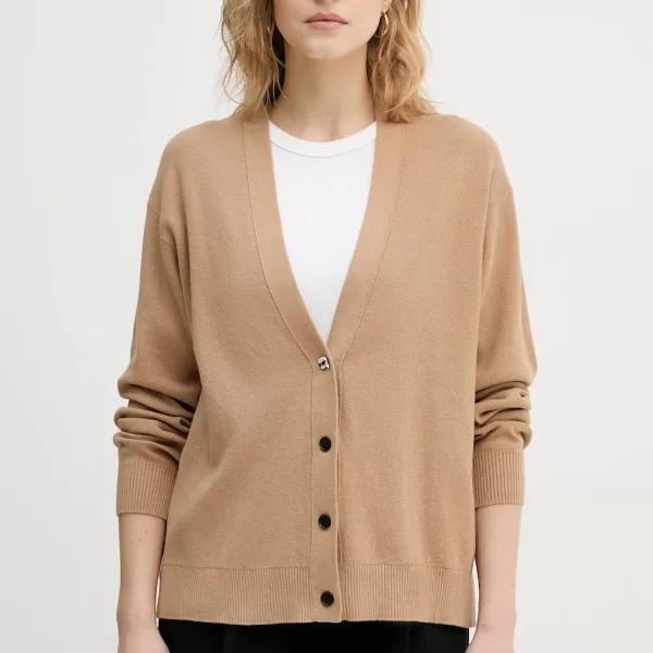 Karl Lagerfeld Βαμβακερή ζακέτα Karl Lagerfeld IKON