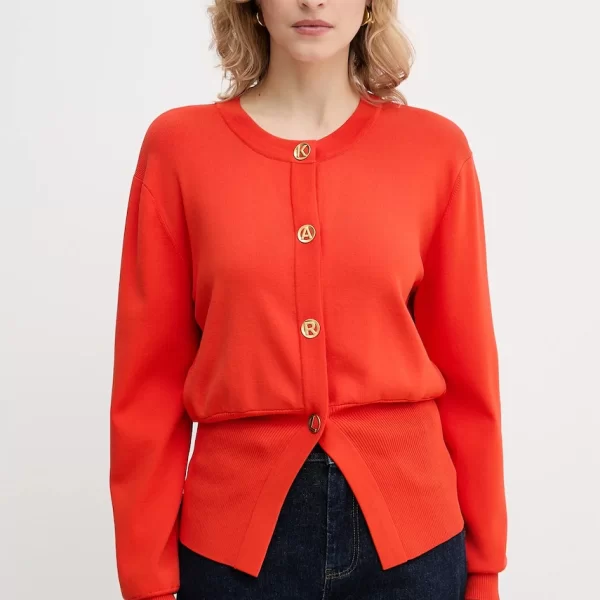 Πλεκτή ζακέτα Karl Lagerfeld KARL DAILY