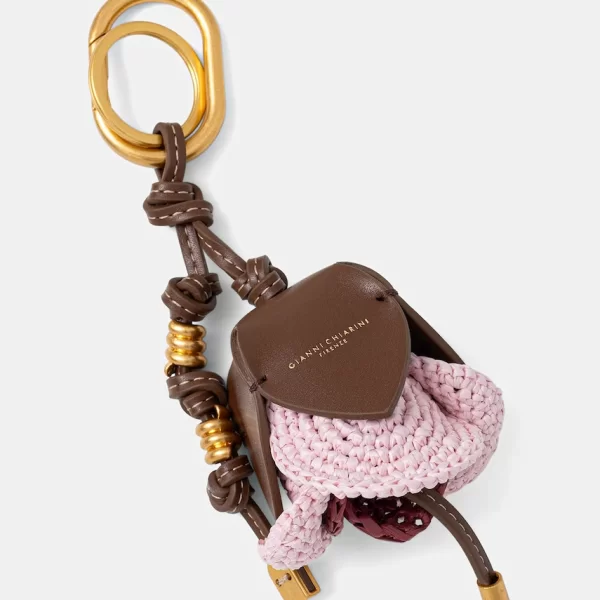 GIANNI CHIARINI Δερμάτινο μπρελόκ Gianni Chiarini