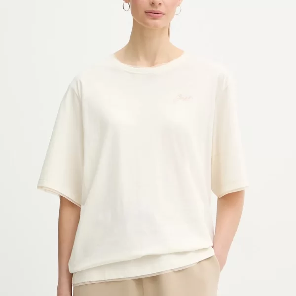 Βαμβακερό μπλουζάκι BOSS Orange C Epliete