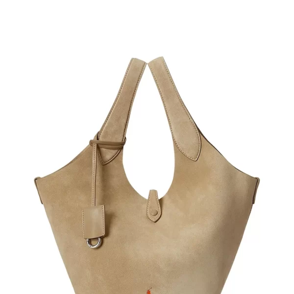 Τσάντα σουέτ Polo Ralph Lauren