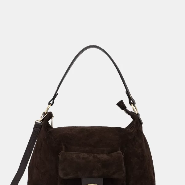 Answear Lab Τσάντα σουέτ Answear.LAB