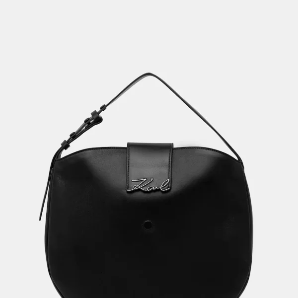 Karl Lagerfeld Δερμάτινη τσάντα Karl Lagerfeld K/SIGNATURE