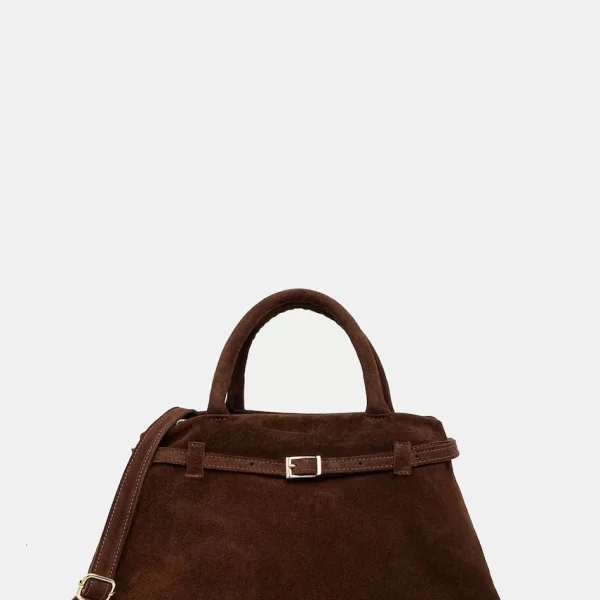 Answear Lab Τσάντα σουέτ Answear.LAB