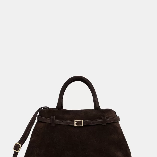 Answear Lab Τσάντα σουέτ Answear.LAB