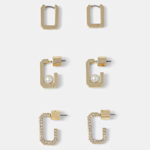 Σκουλαρίκια AllSaints 3-pack