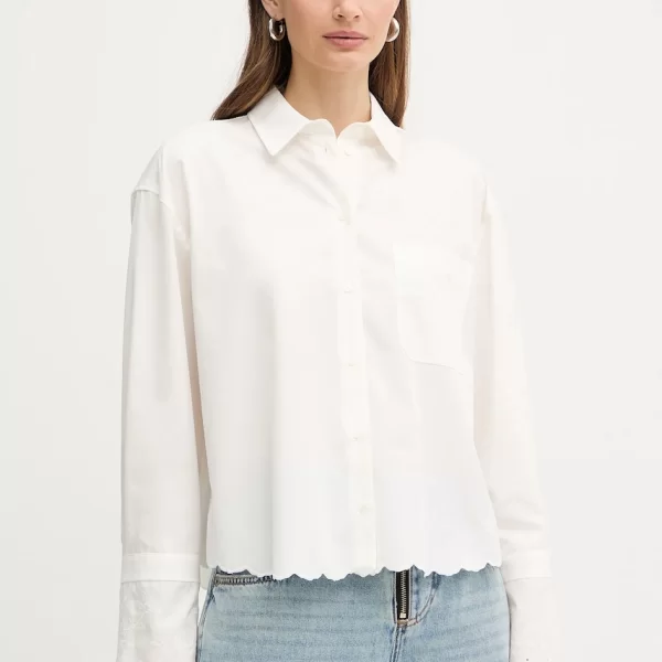 WEEKEND MAX MARA Βαμβακερό πουκάμισο Weekend Max Mara NEUTRO