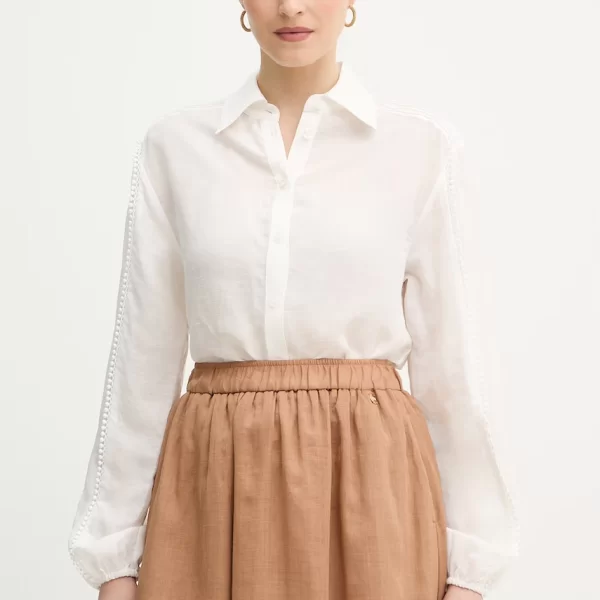 Πουκάμισο με προσθήκη λινού Silvian Heach FARIN