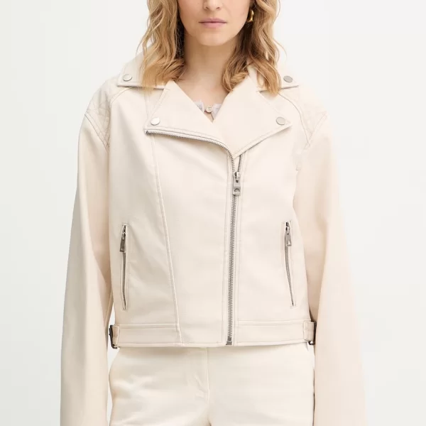 Δερμάτινο μπουφάν Guess NADA