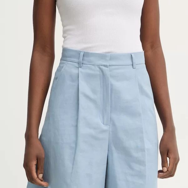 Σορτς με προσθήκη λινού Weekend Max Mara ECUBA