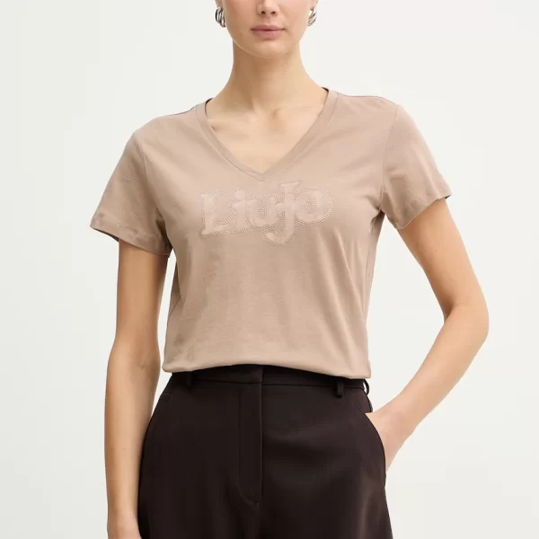 Liu Jo Βαμβακερό μπλουζάκι Liu Jo