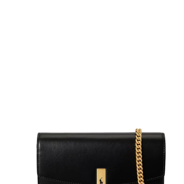 Δερμάτινη τσάντα Polo Ralph Lauren