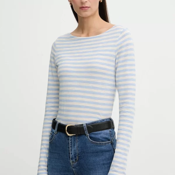 Βαμβακερή μπλούζα με μακριά μανίκια Marc O'Polo