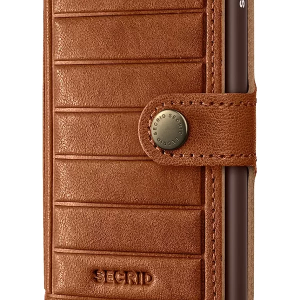 Δερμάτινο πορτοφόλι Secrid EMBOSS LINES