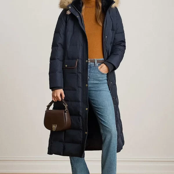 Μπουφάν με επένδυση από πούπουλα Lauren Ralph Lauren