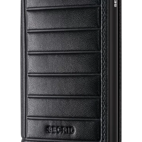 Secrid Δερμάτινο πορτοφόλι Secrid EMBOSS LINES