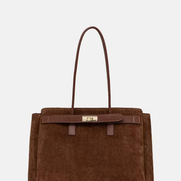 Answear Lab Τσάντα σουέτ Answear.LAB