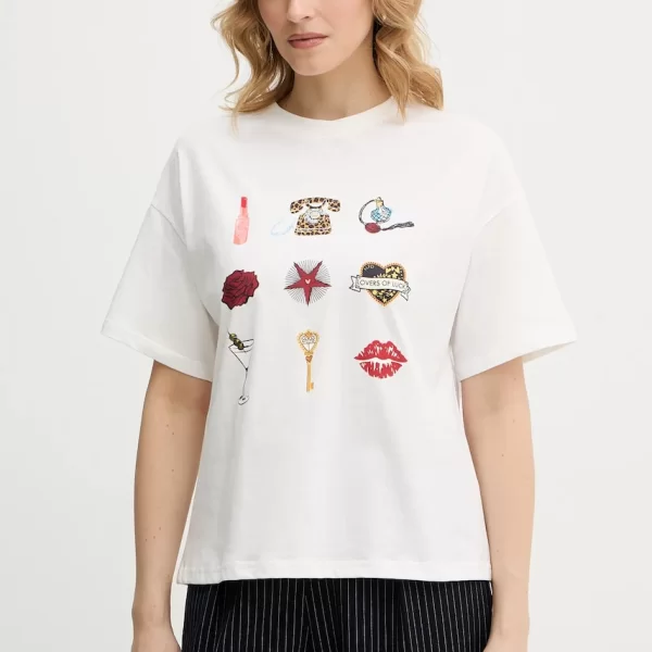 Βαμβακερό μπλουζάκι Never Fully Dressed Icons