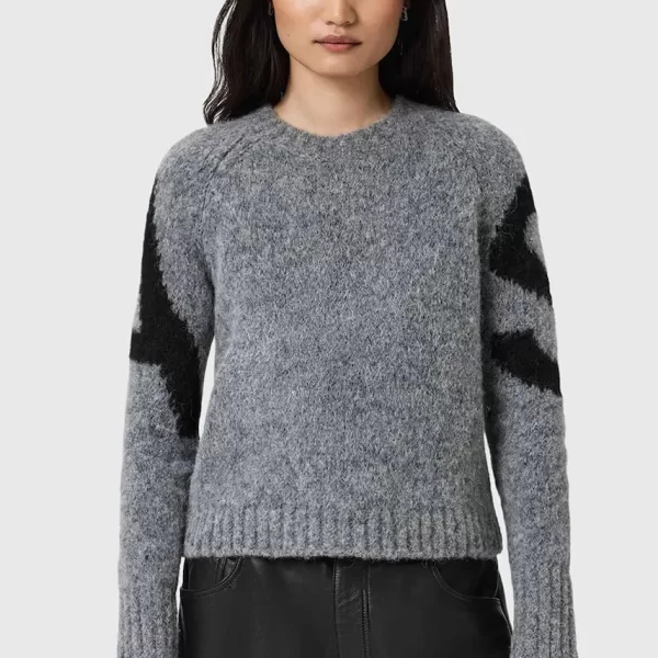 Πουλόβερ με προσθήκη αλπακά AllSaints