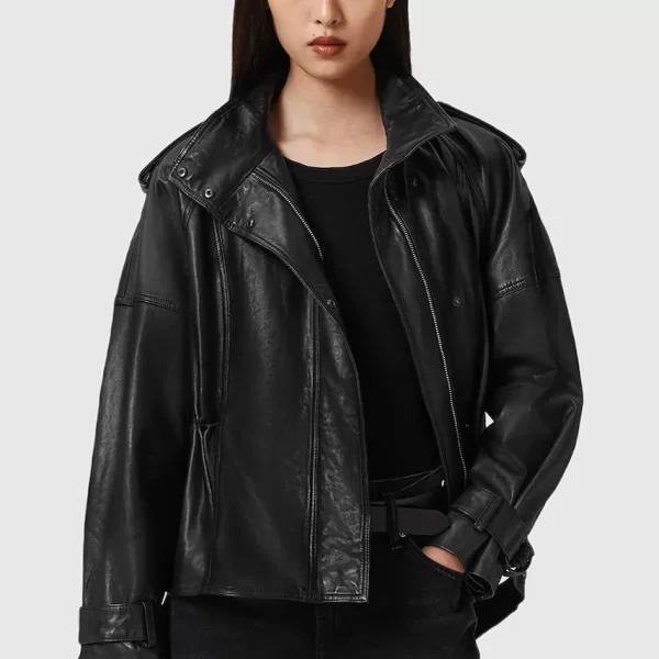 Δερμάτινο μπουφάν AllSaints