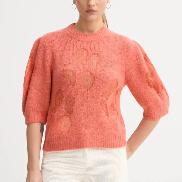 Πουλόβερ με προσθήκη μαλλιού United Colors of Benetton