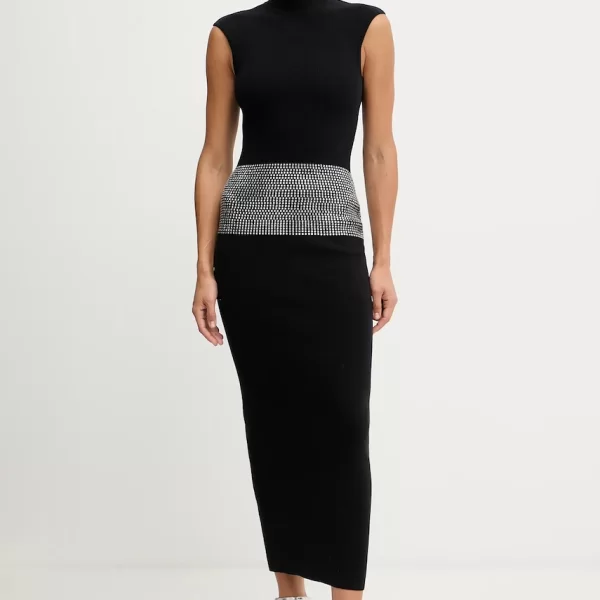 Φόρεμα με μείγμα κασμίρι Retrofete Leontine