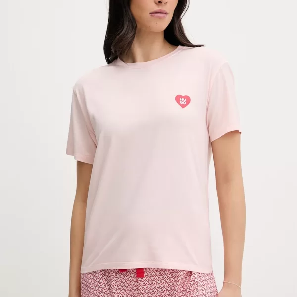 HUGO Μπλουζάκι HUGO Double B Kaftan