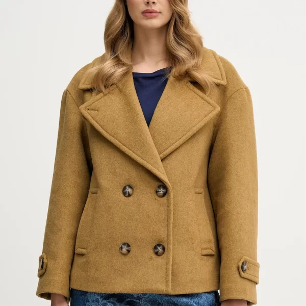 Παλτό με προσθήκη μαλλιού Sisley