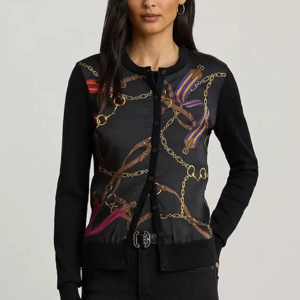 Βαμβακερή ζακέτα Lauren Ralph Lauren