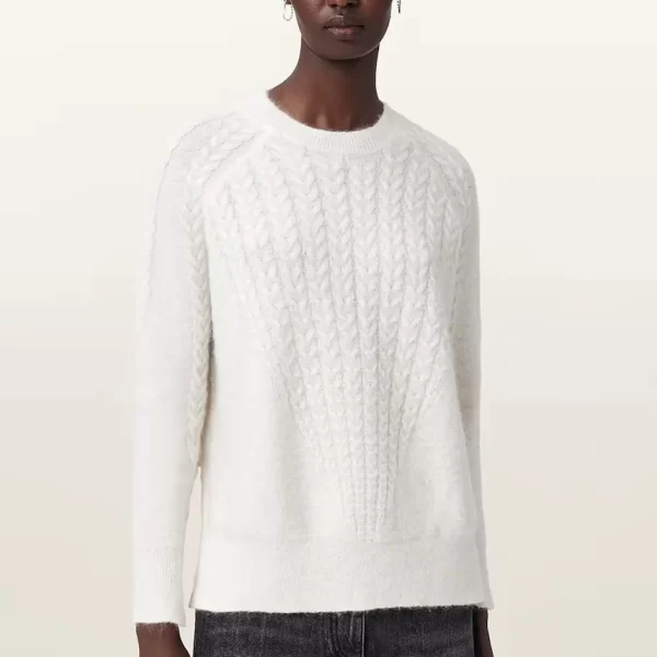 Πουλόβερ με προσθήκη μοχέρ AllSaints KIT