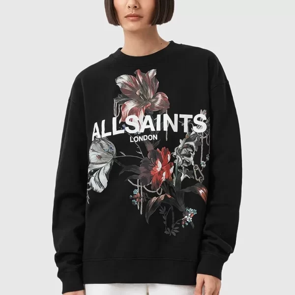 Βαμβακερή μπλούζα AllSaints ANIA