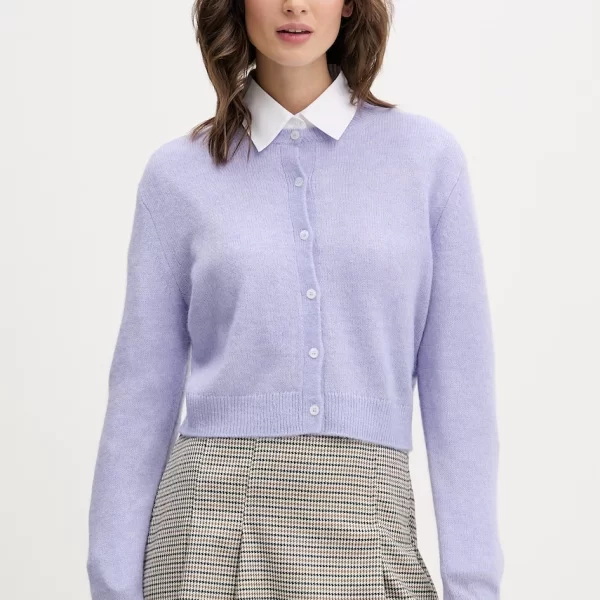 HUGO Ζακέτα με προσθήκη μαλλιού HUGO Sfebra