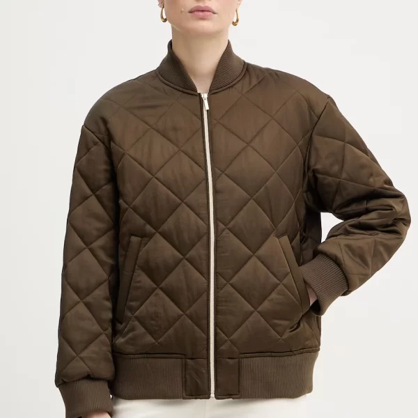 Τζάκετ bomber με προσθήκη λινού IBlues PRIMO