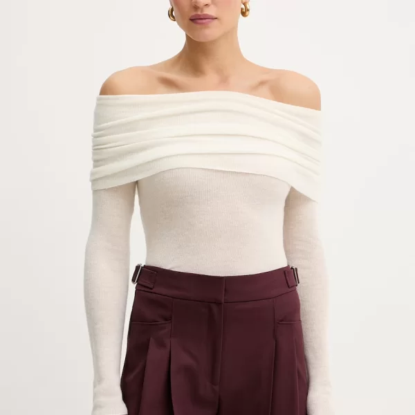 Πουλόβερ με προσθήκη μαλλιού BOSS Orange C Falmon