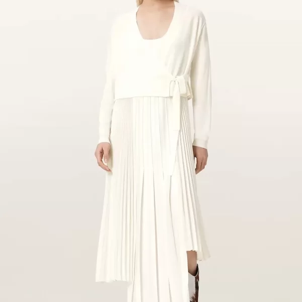 Φόρεμα και ζακέτα AllSaints LUCILLE