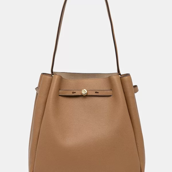 Δερμάτινη τσάντα Tory Burch Romy